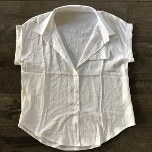 NWOT Summer button up short sleeve